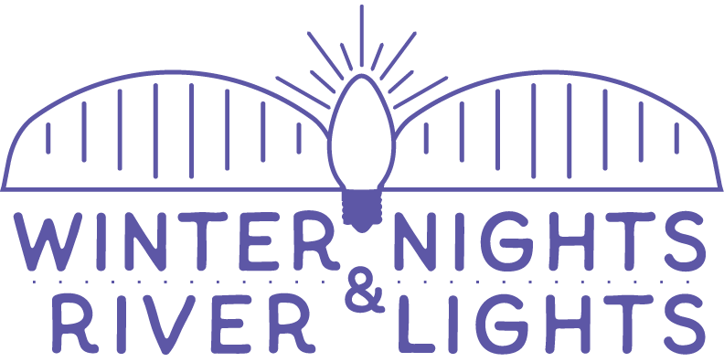 Winter Nights & River Lights logo